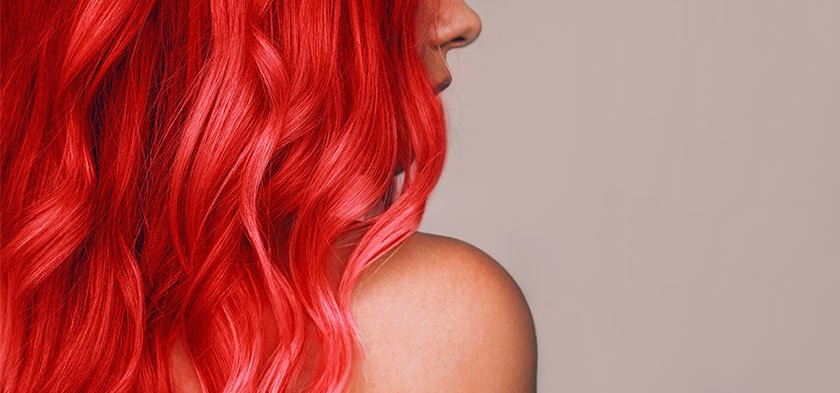 красные волосы оттенки