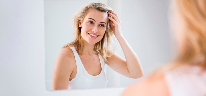 подкраситься в блонд дома