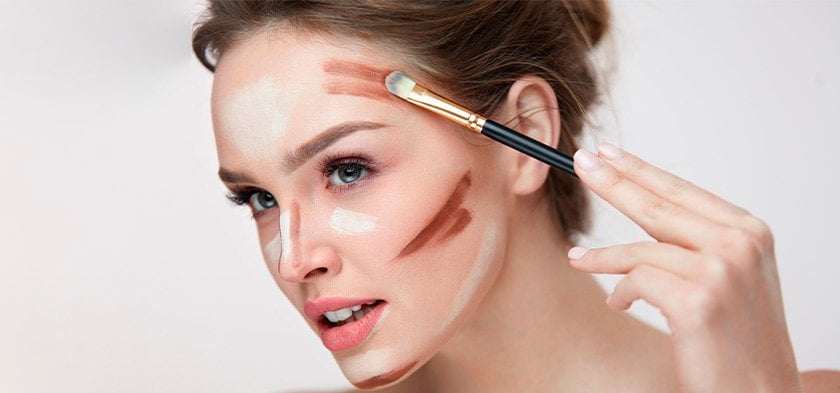 макияж лица фото